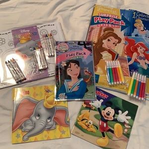Brand new Disney Coloring/Activity books